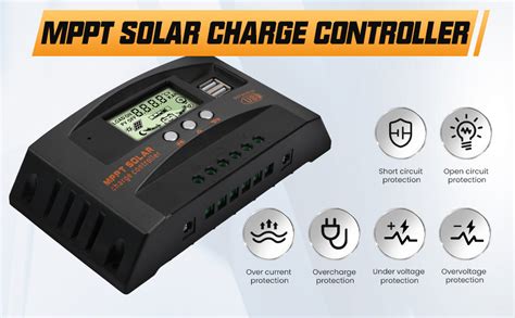 Mppt A Solar Laderegler V V Solarregler Mppt Solarladeregler A