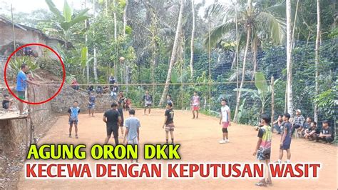 Sempat Adu Mulut Agung Oron Dkk Kecewa Dengan Keputusan Wasit