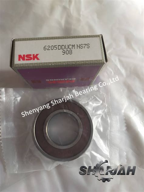 NSK 6205DDU Deep Groove Ball Bearing 25x52x15mm Premium Bearings