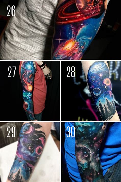 63 Galaxy Tattoo Ideas That Sparkle - Tattoo Glee