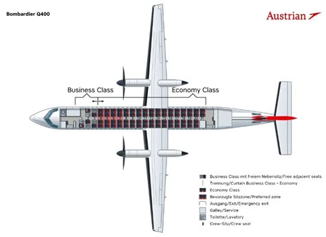 Austrian Airlines Fleet Bombardier Dash 8 Q400 Details and Pictures