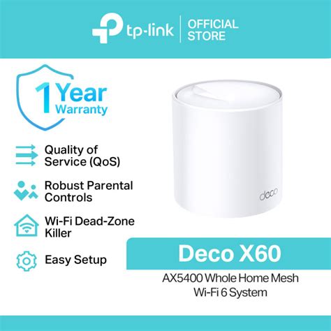 Tp Link Deco X Ax V Whole Home Mesh Wi Fi System Mesh Wi