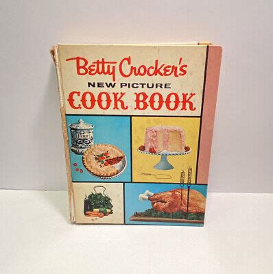 Vintage Betty Crocker S New Picture Cookbook St Edition First