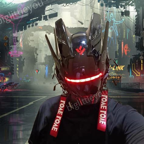 Cyberpunk Dread Mask Etsy