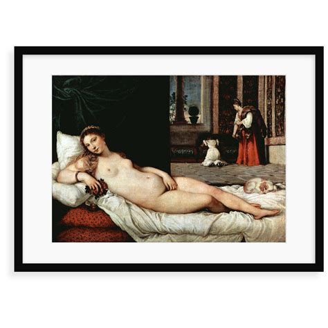 East Urban Home Venus Of Urbino by Titian - Single Picture Frame ...