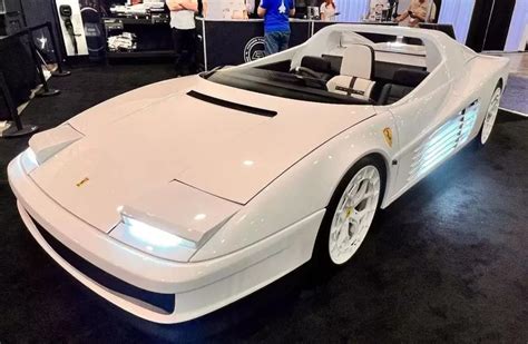 Ferrari Testarossa The Unusual Creation Unveiled At Sema 2023