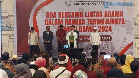 Fkub Kalbar Gelar Doa Bersama Lintas Agama Jelang Pemungutan Suara