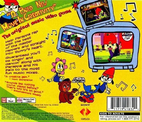 Parappa The Rapper Remastered Box Shot For Playstation 4 Gamefaqs