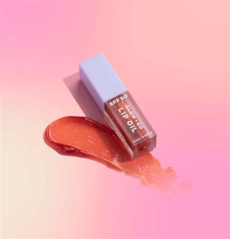 Naked Sundays Spf Glow Go Lip Oil In Cherry Pie