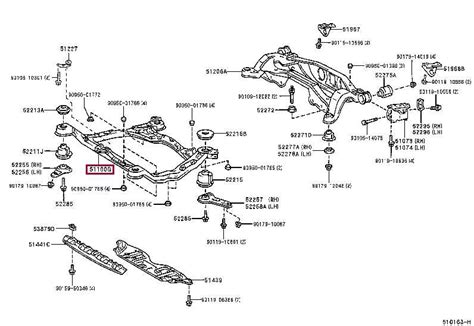 Diagram Of Front Suspension For 2000 Toyota Camry