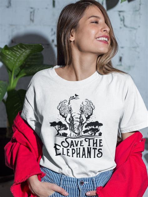 Save The Elephants Shirt Elephant T Shirt Elephant Tshirt