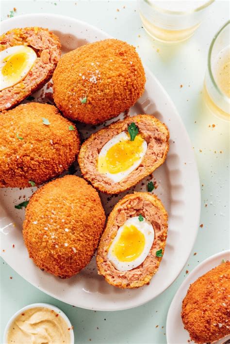 How To Make Vegetarian Scotch Eggs Step By Step Photo Instructions