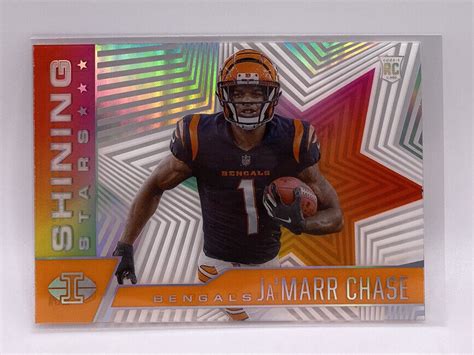 Panini Illusions Shining Stars Orange Ss Ja Marr Chase Rc