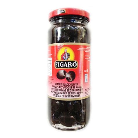 Figaro Pitted Black Olive