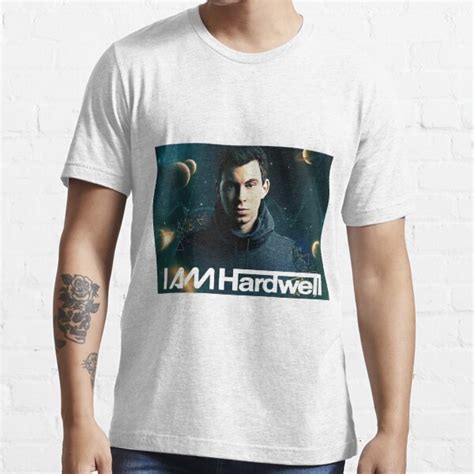 Hardwell T Shirt By Viskuoti Redbubble
