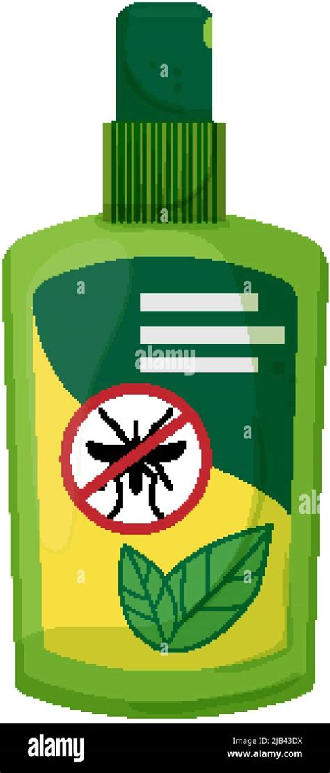 Repellent Bug Spray Color Icon Vector Illustration Stock Vector Image