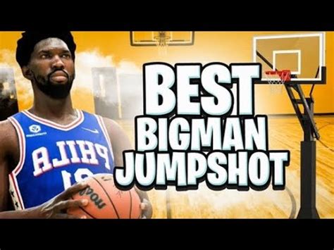 BEST OVER 6 10 BIG MAN JUMPSHOT IN NBA 2K24 LOW 3 POINT BEST CUSTOM