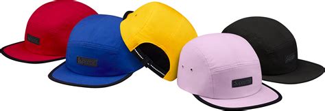 Rubber Logo Camp Cap Spring Summer 2017 Supreme