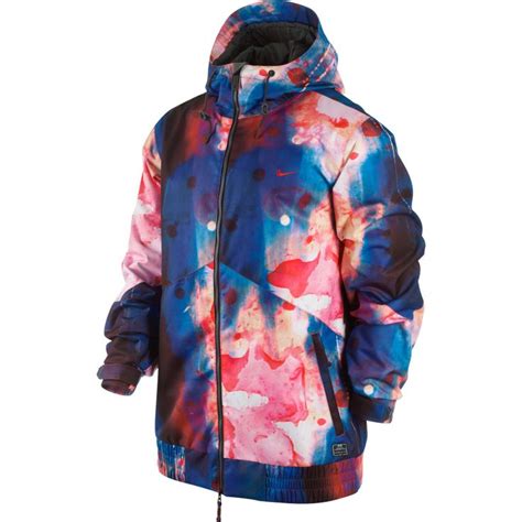 Nike Snowboarding Kampai Print Jacket Mens Snowboarding Style Snowboarding Mens Jackets