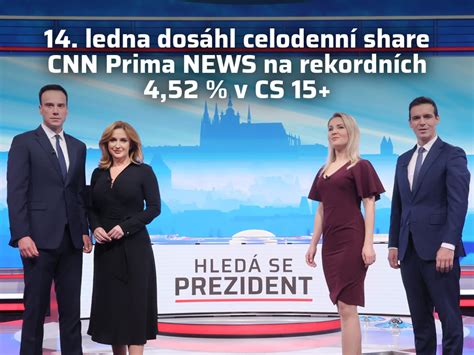 CNN Prima NEWS je tu pro vás už tři roky Nyní s rekordním počtem