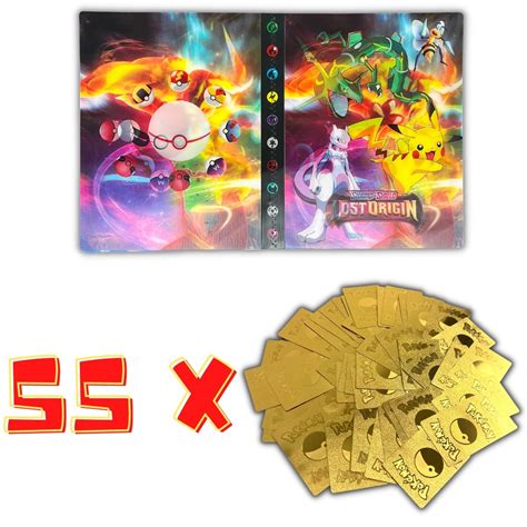 ZESTAW POKEMON ALBUM 3D A5 55 ZŁOTE KARTY 13124955277 oficjalne