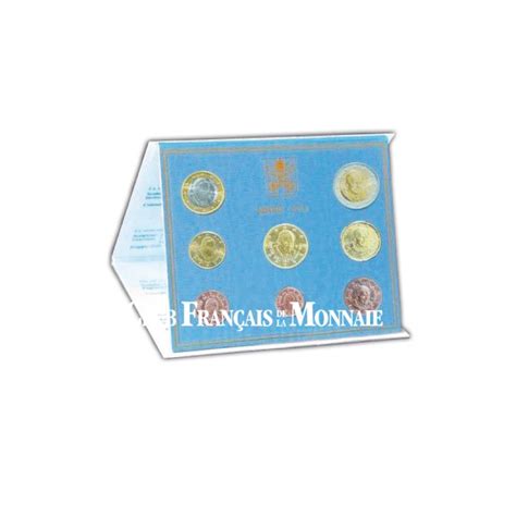 Coffret BU Vatican 2012 Trésor du Patrimoine