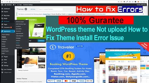 Wordpress Theme Not Upload How To Fix Install Failed Issue