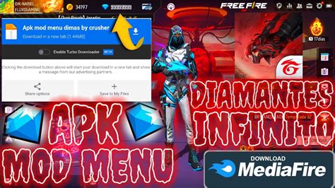 APK MOD DIAMANTES INFINITOS NO FREE FIRE ATUALIZADO EM 2024 YouTube