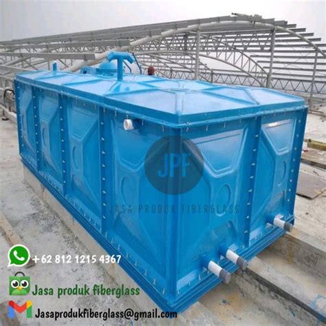 Jual Roof Tank 8000lt Tanki Air Panel Toren Air Rooftank FRP 8m3