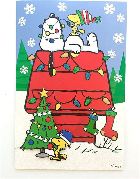 Hallmark Peanuts Snoopy And Woodstock Holiday Christmas Cards Box Set