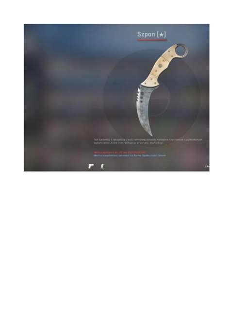 Kosa N Cs Go Talon Knife Szpon Jasienica Kup Teraz Na Allegro