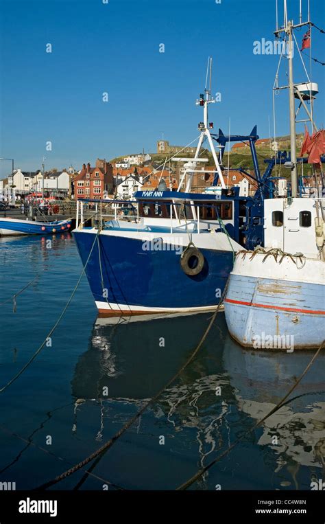 Whitby Harbour Fishing Trawler Hi Res Stock Photography And Images Alamy