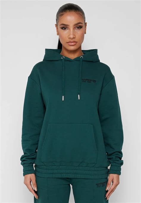 Essential Hoodie Dark Green 2021 Giyim Kış