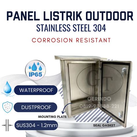 Jual Box Panel Listrik Stainless Steel Outdoor 600x800x250mm SUS304 GT