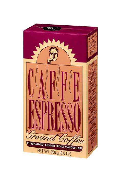 Kurukahveci Mehmet Efendi Espresso Kahve 250 Gr Marketpaketi