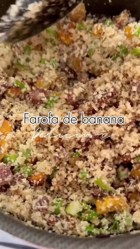 Farofa De Banana Bacon Deliciosa Artofit