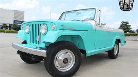 1968 Jeepster Commando Convertible Vin 870201750502 Classic