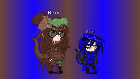 Rexy and Blue Remodels by gabr08briel on DeviantArt