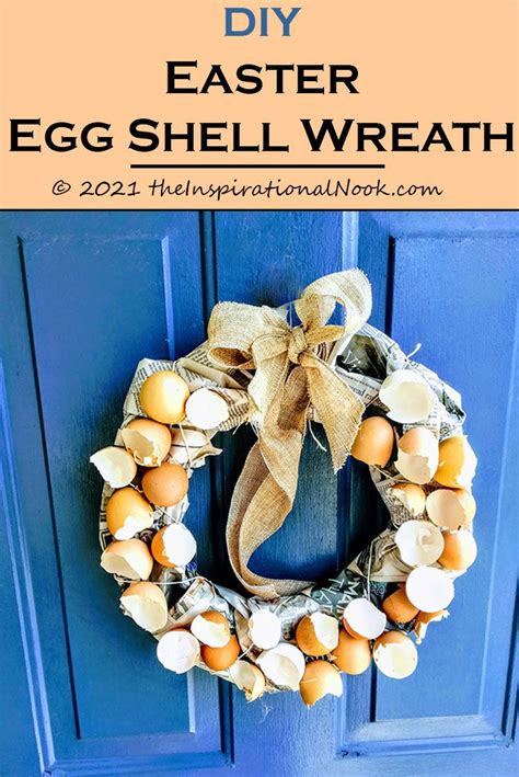 Diy Easter Eggshell Wreath Unique Easter Wreath Diy Cheap Easter