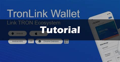 Tronlink Tutorial Setup Your Tron Wallet Cryptotutorials Org