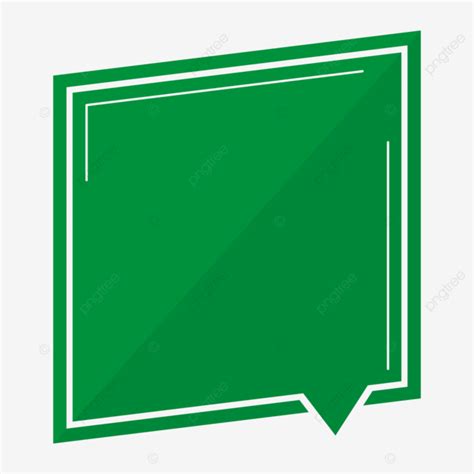 Green Empty Shape Vector Green Shape Empty PNG And Vector With