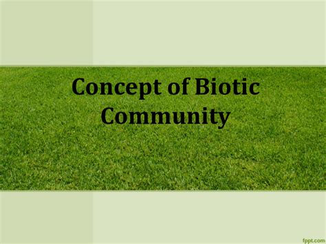 Biotic Community