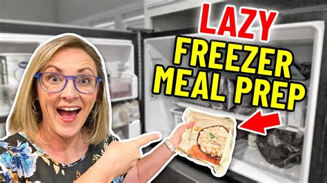 The Ultimate Lazy Freezer Meal Prep Method For Busy Families Youtube