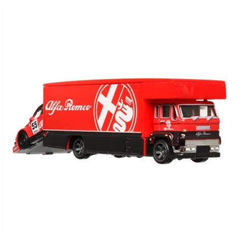 Hot Wheels Alfa Romeo V Ti Fleet Flyer Team Transport Ct Ralphs