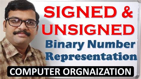 Signed And Unsigned Binary Number Representation 1 S 2 S