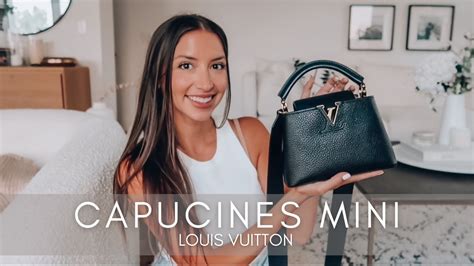 Louis Vuitton Capucines Mini Review What Fits Mod Shots Wear