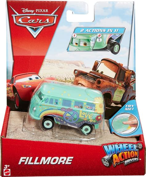 Disney Pixar Cars Wheel Action Drivers Fillmore Vehicle