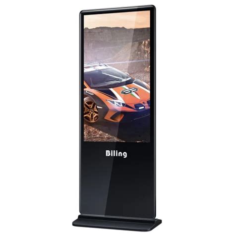 Oem Odm Wall Video Inch Super Slim Floor Standing Kiosk Replacement