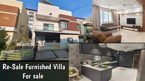 Fully Furnished Villa House For Sale In GatedCommunity Ready To