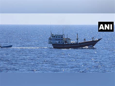 Indian Navy S Warship INS Sumitra Rescues Fishing Vessel Hijacked By